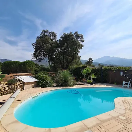 Maison Plain-pied Climatisee Avec Piscine A - Fr-1-732-40 * Sorede