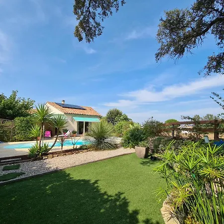 Maison Plain-pied Climatisee Avec Piscine A - Fr-1-732-40 Semesterbostad *