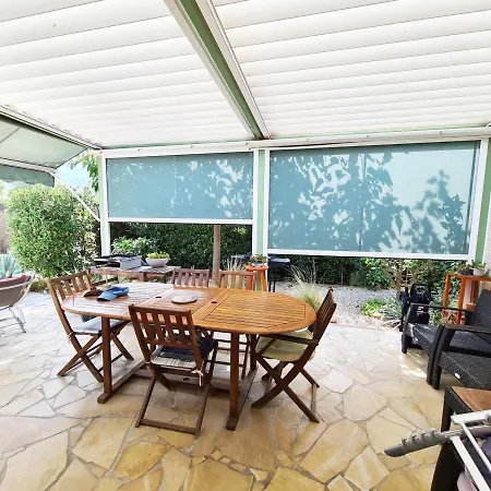 Maison Plain-pied Climatisee Avec Piscine A - Fr-1-732-40 Semesterbostad